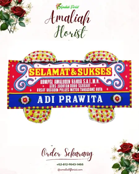 Papan Bunga Ucapan Selamat Jadirejo